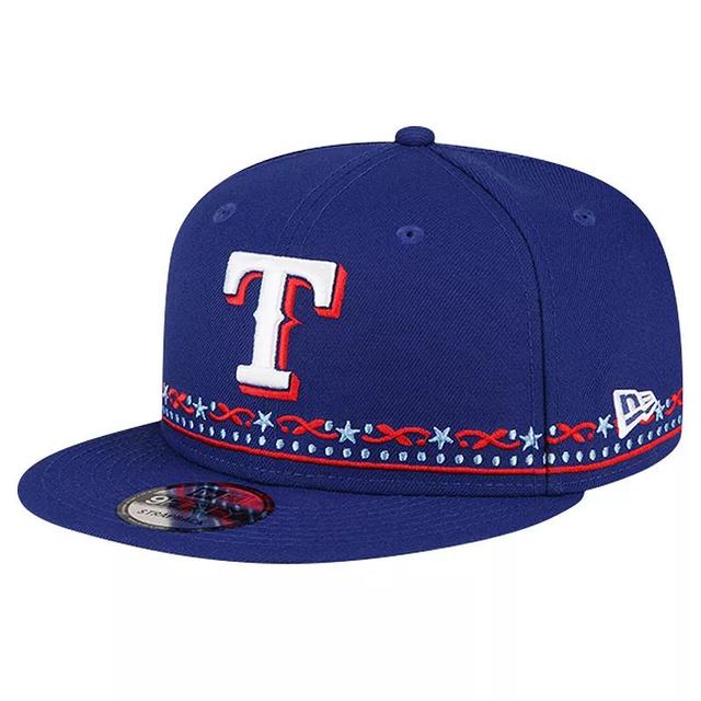 New Era Mens New Era Rangers 9Fifty MLB24 Detail Snapback - Mens Product Image