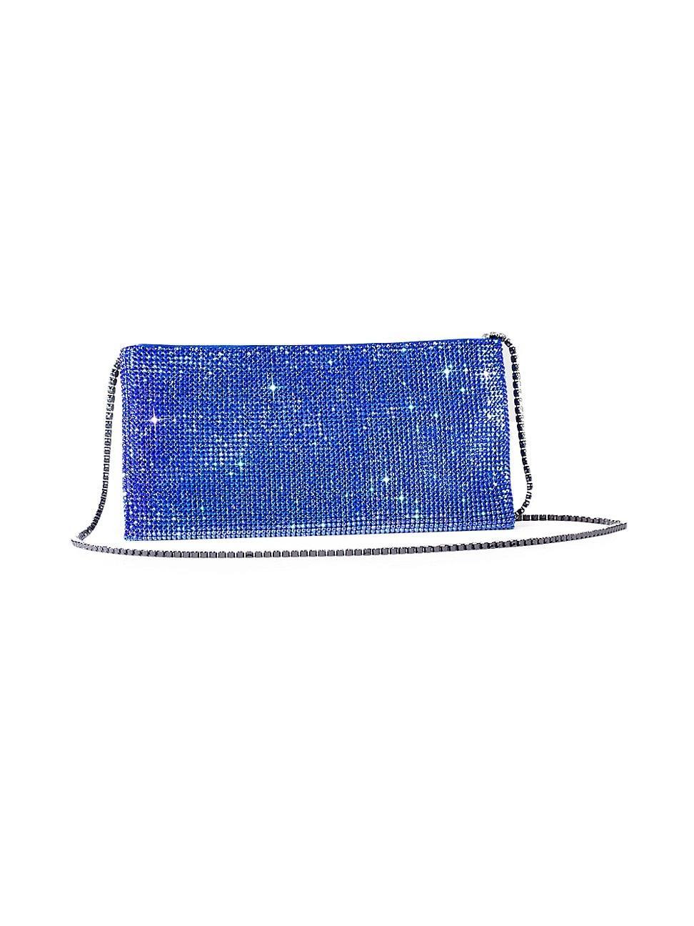 Womens La Donna Del Mare Your Best Friend La Petite Strass Mesh Crossbody Bag Product Image