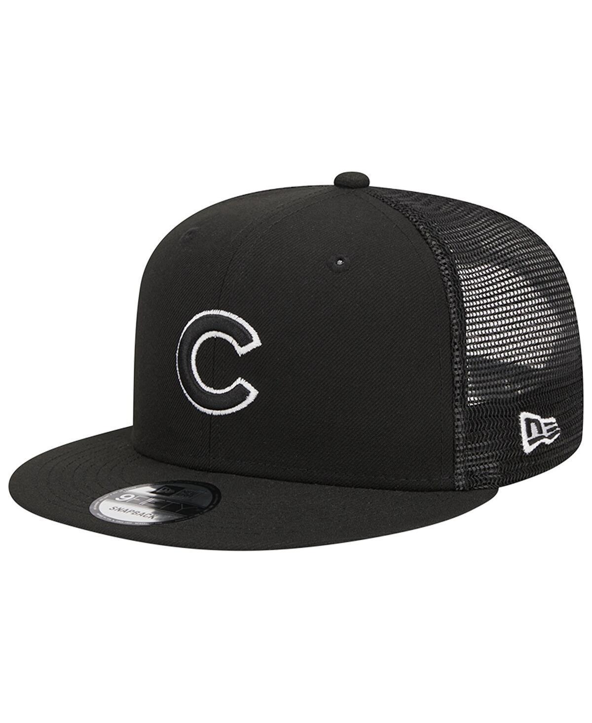 Mens New Era Chicago Cubs Trucker 9FIFTY Snapback Hat Product Image