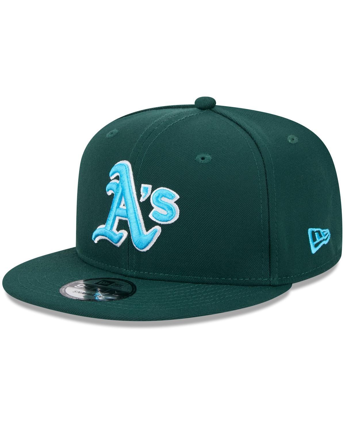 New Era Mens Green Oakland Athletics 2024 Fathers Day 9FIFTY Snapback Hat Product Image