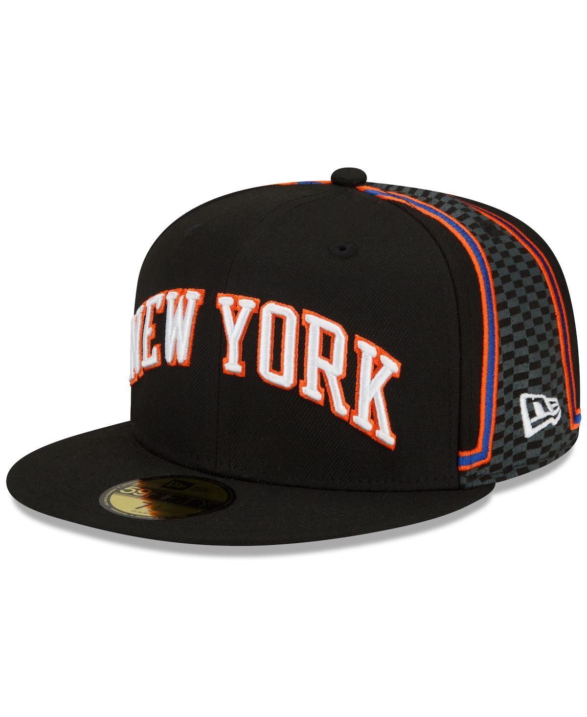 Mens New Era New York Knicks 2021/22 City Edition Official 59FIFTY Fitted Hat Product Image