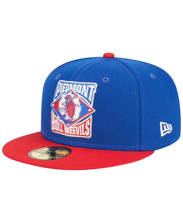 New Era Mens Royal Kannapolis Cannon Ballers Theme Nights Piedmont Boll Weevils 59FIFTY Fitted Hat Product Image