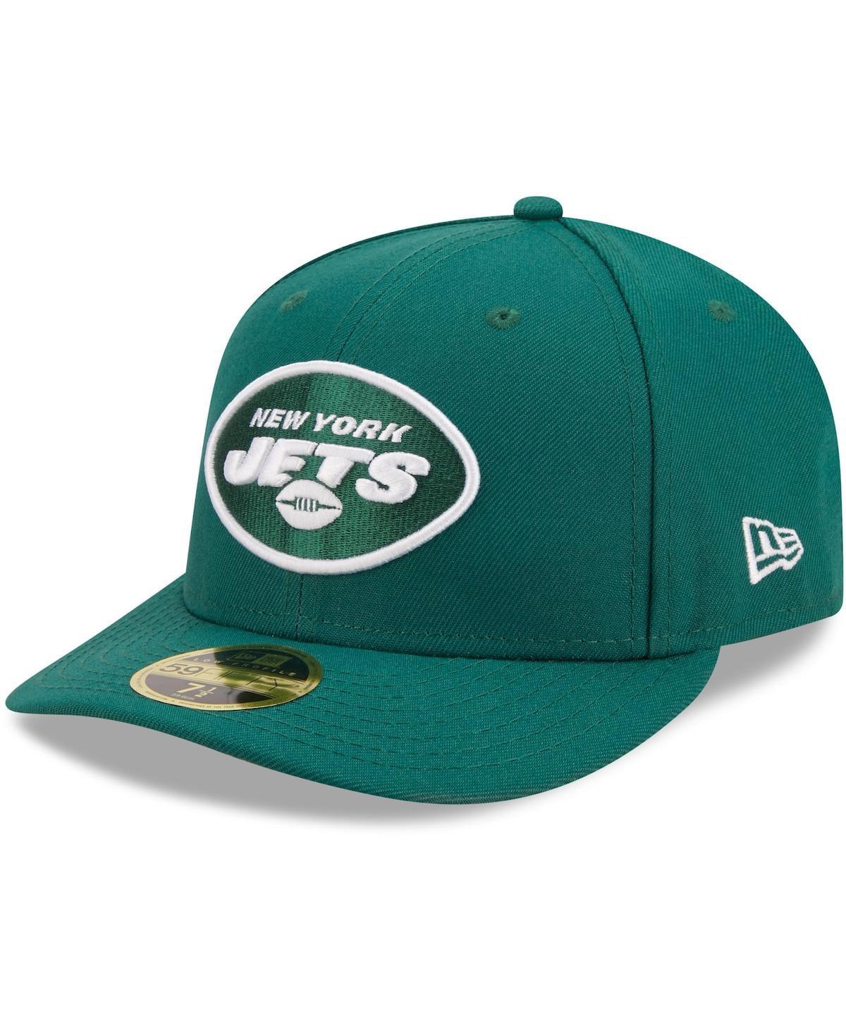 Mens New Era Green New York Jets Omaha Low Profile 59FIFTY Fitted Hat Product Image