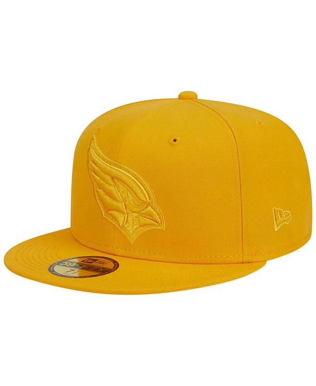 Mens New Era Gold Arizona Cardinals Color Pack 59FIFTY Fitted Hat Product Image