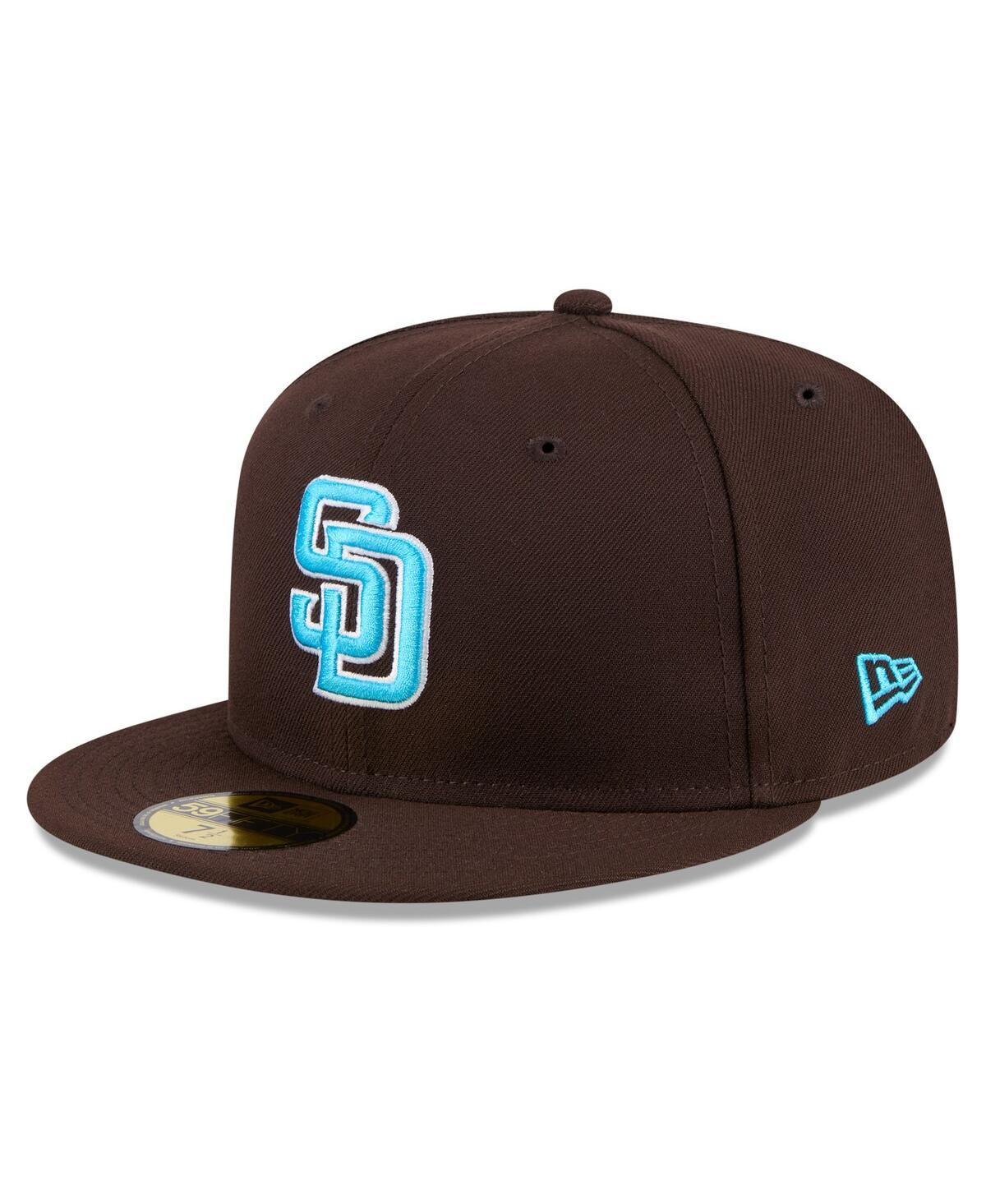 New Era Mens Brown San Diego Padres 2024 Fathers Day 59FIFTY Fitted Hat Product Image