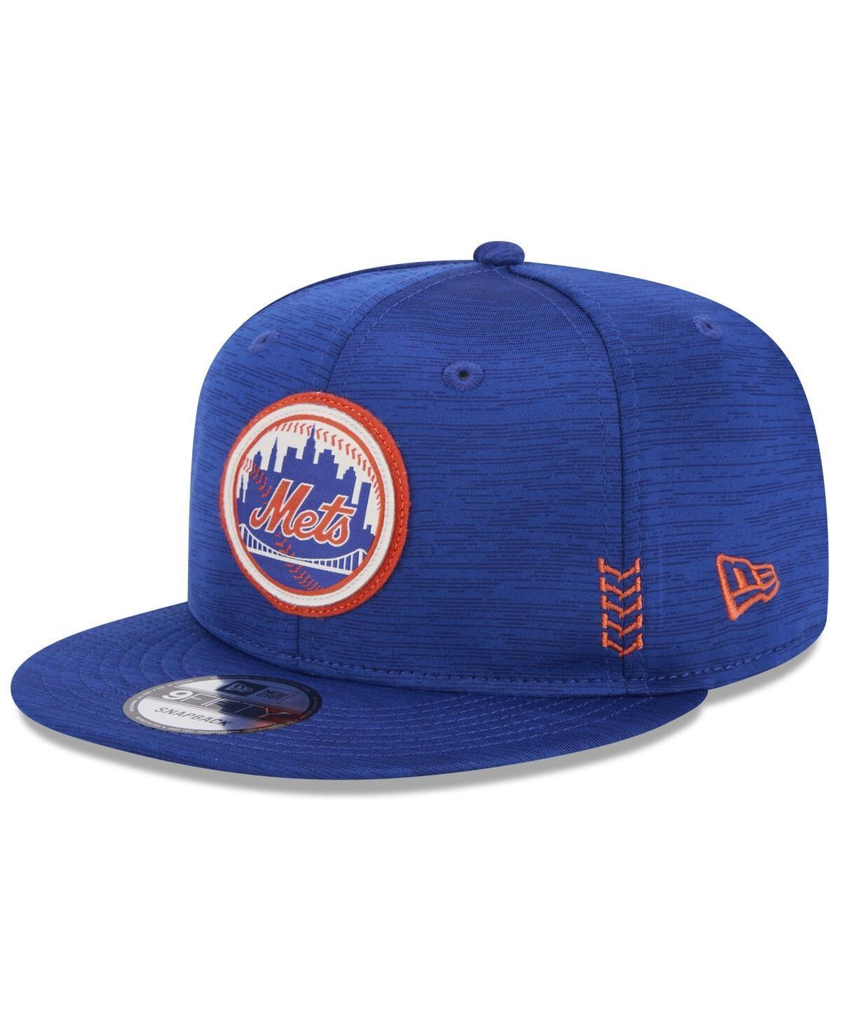 Mens New Era Royal New York Mets 2024 Clubhouse 9FIFTY Snapback Hat Product Image