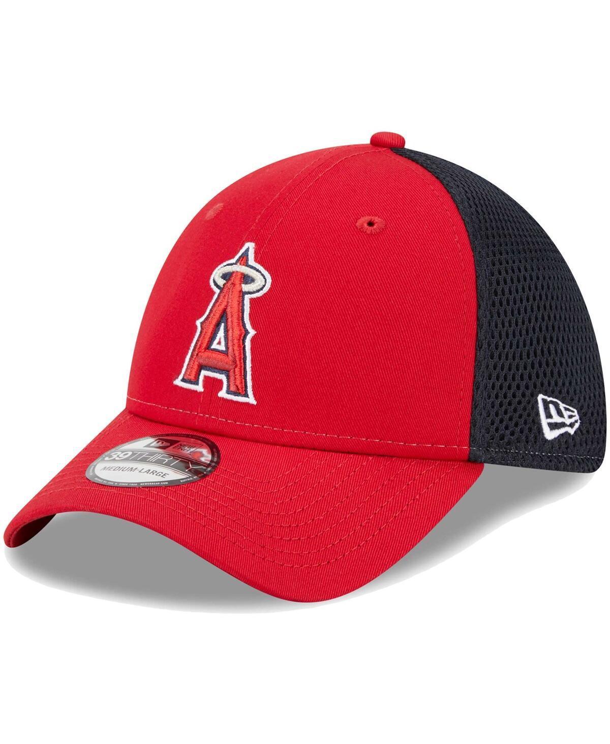 Mens New Era Los Angeles Angels Team Neo 39THIRTY Flex Hat Product Image