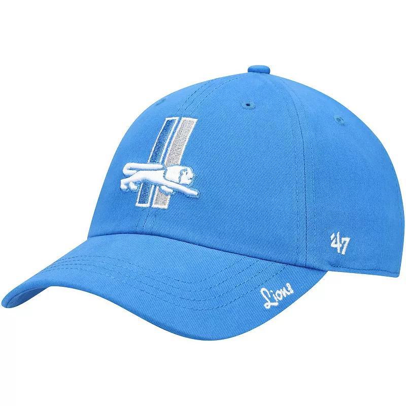 Womens 47 Detroit Lions Miata Clean Up Legacy Adjustable Hat Product Image