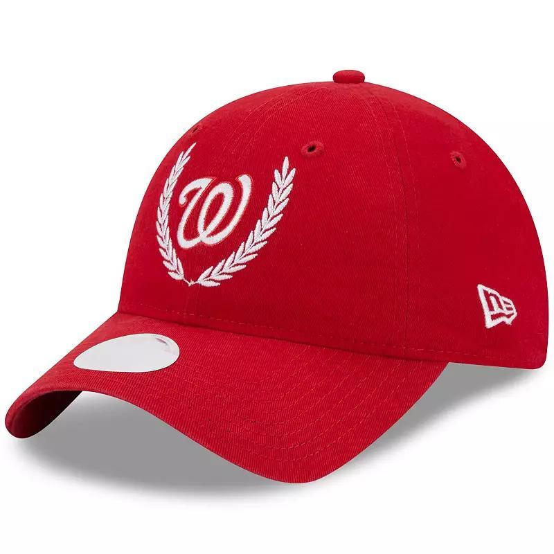 Womens New Era Washington Nationals Leaves 9TWENTY Adjustable Hat Product Image