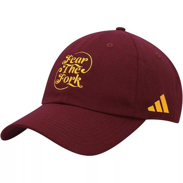 Mens adidas Maroon Arizona State Sun Devils Slouch Adjustable Hat Product Image