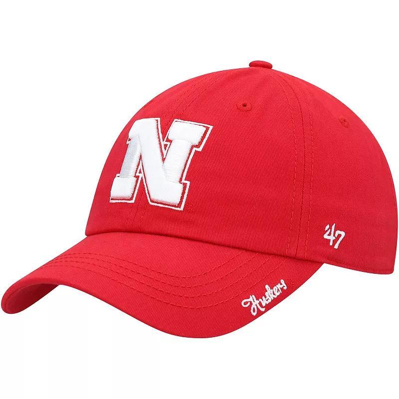 Womens 47 Scarlet Nebraska Huskers Miata Clean Up Logo Adjustable Hat Product Image