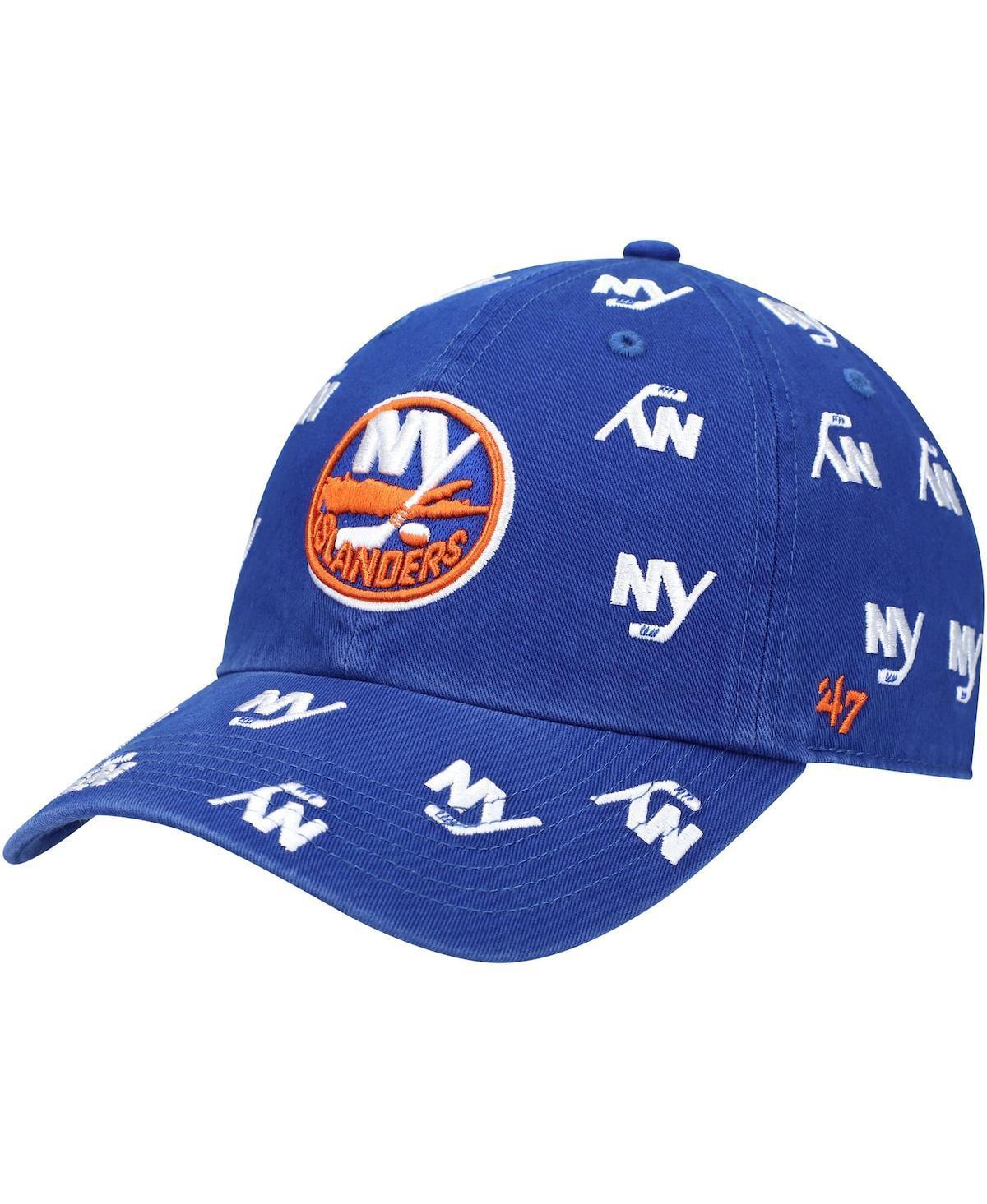 Womens 47 Royal New York Islanders Confetti Clean Up Logo Adjustable Hat Product Image