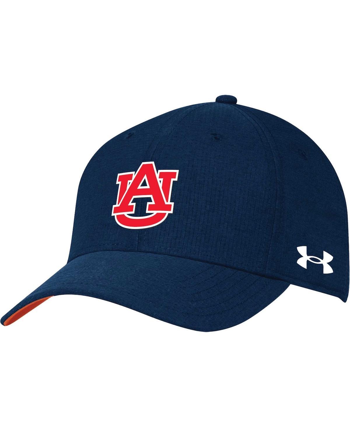 Mens Under Armour Auburn Tigers CoolSwitch AirVent Adjustable Hat, Blue Product Image