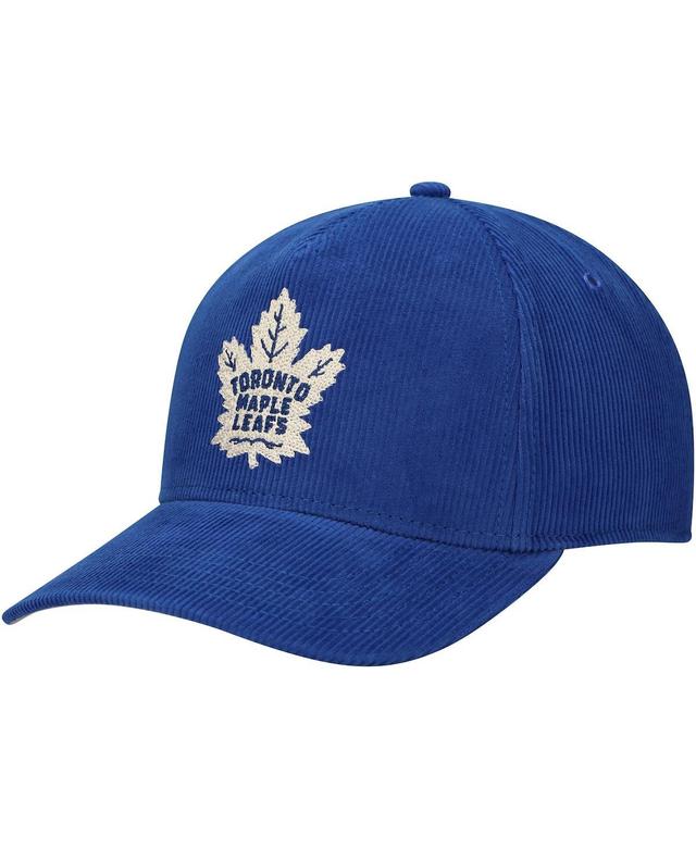 Mens American Needle Blue Toronto Maple Leafs Corduroy Chain Stitch Adjustable Hat Product Image