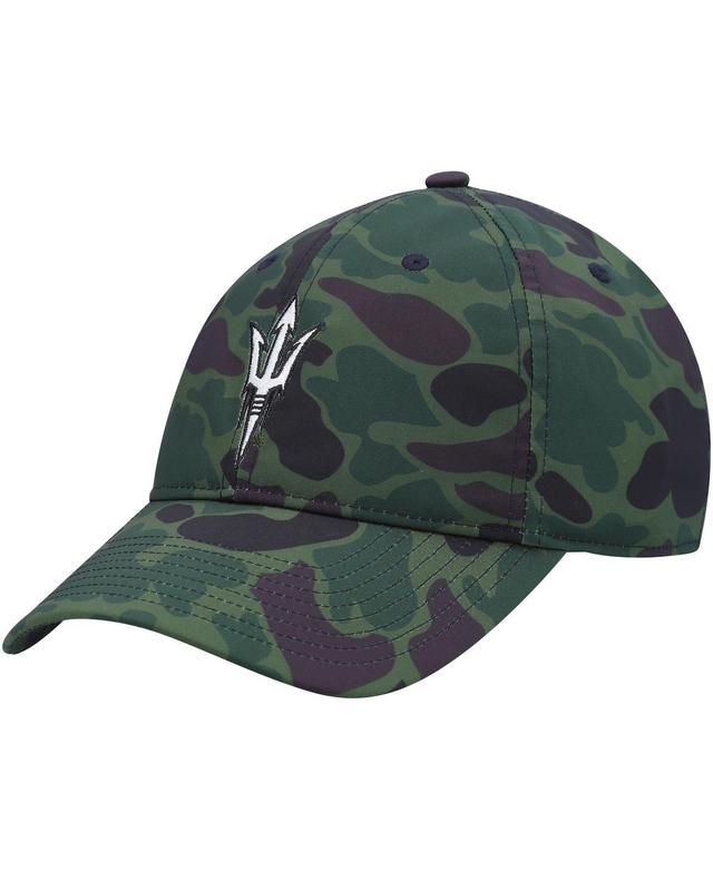 Mens adidas Camo Arizona State Sun Devils Military Appreciation Slouch Primegreen Adjustable Hat Product Image