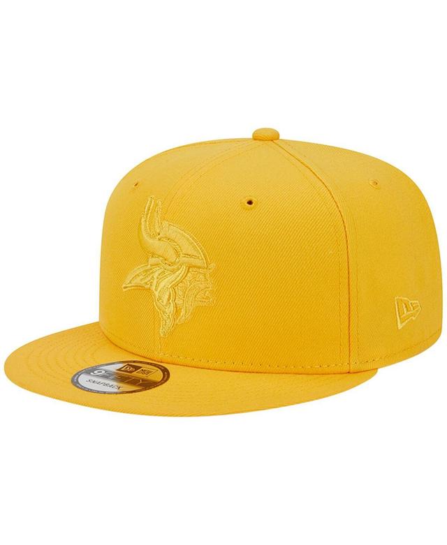 Mens New Era Gold Minnesota Vikings Color Pack 9FIFTY Snapback Hat Product Image