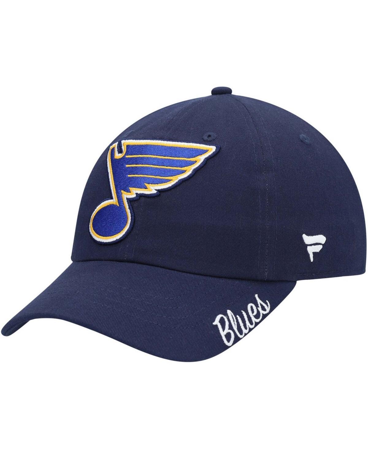 Womens Fanatics Branded St. Louis Blues Primary Logo Adjustable Hat Product Image