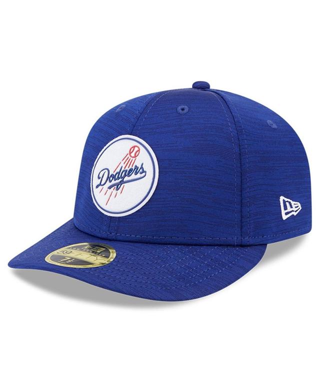 Mens New Era Royal Los Angeles Dodgers 2023 Clubhouse Low Profile 59FIFTY Fitted Hat Product Image