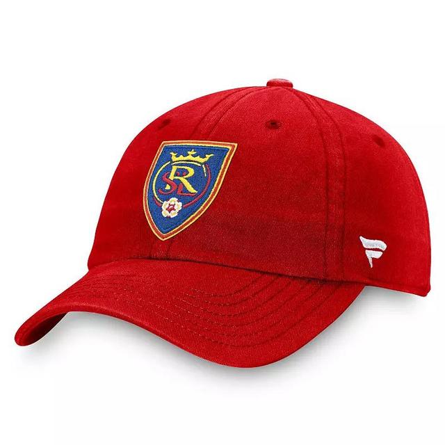 Mens Fanatics Branded Red Real Salt Lake Adjustable Hat Product Image