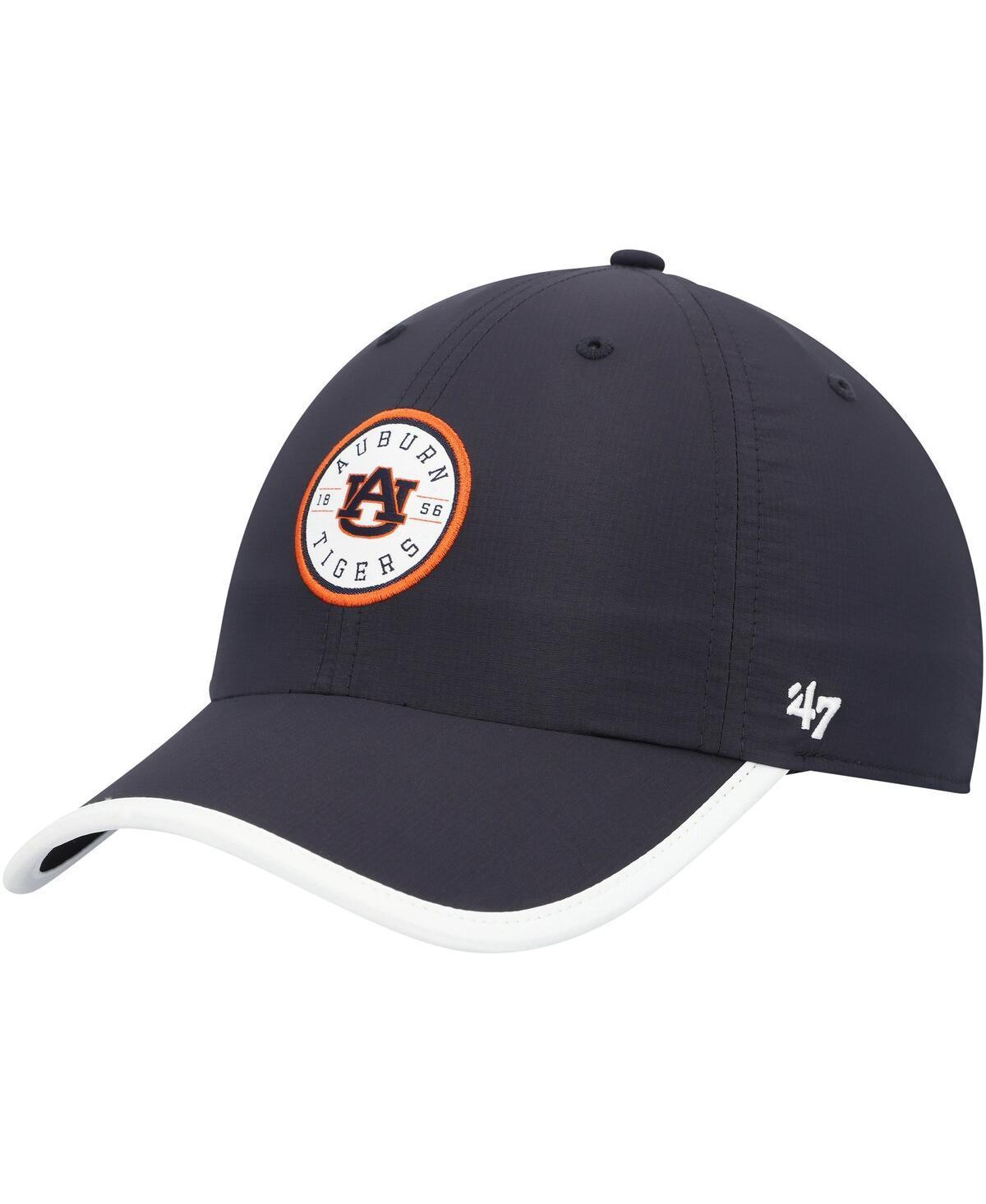 Mens 47 Navy Auburn Tigers Microburst Clean Up Adjustable Hat Product Image