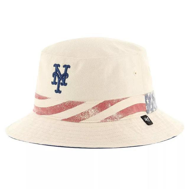 Mens 47 Khaki New York Mets Glory Daze Bucket Hat Product Image