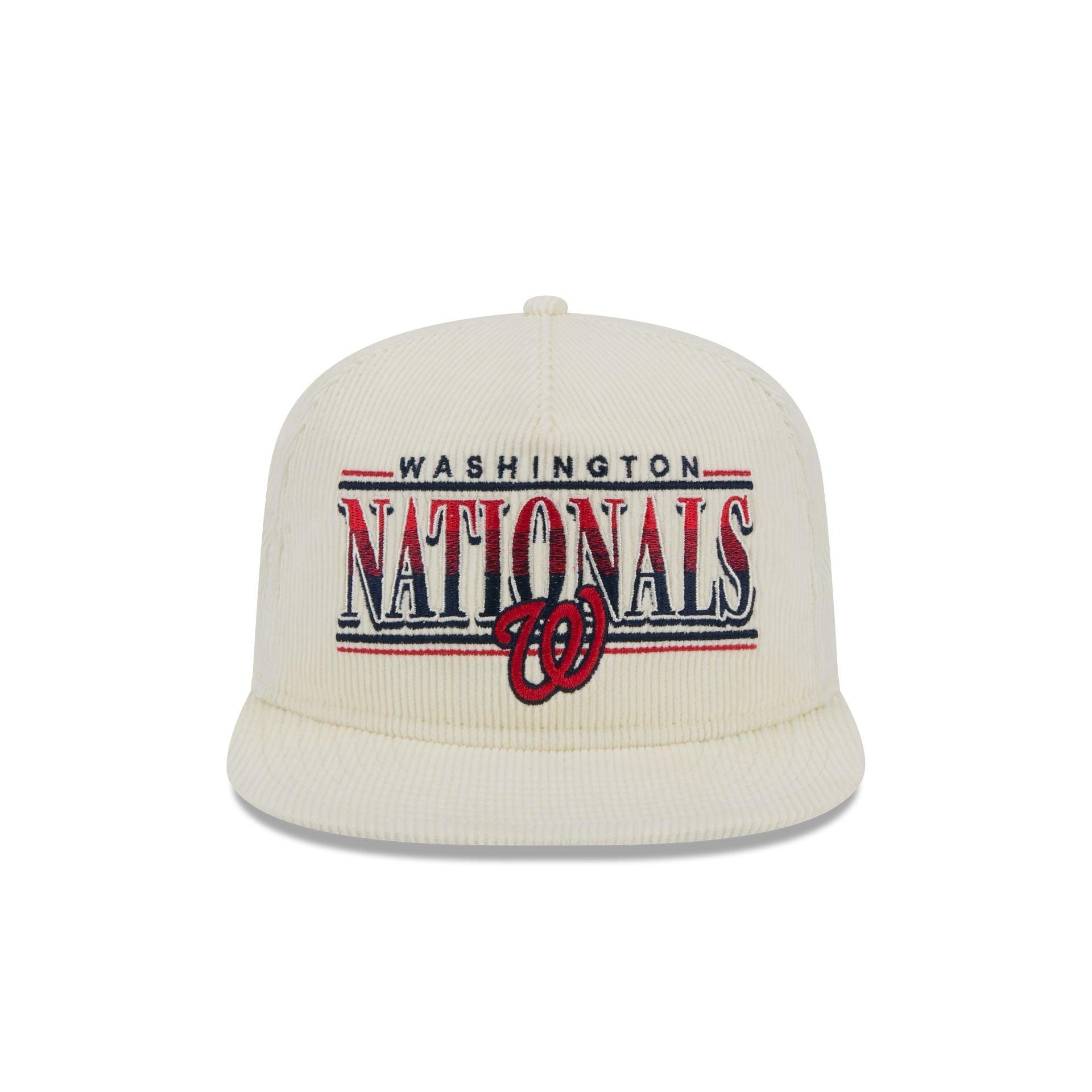 Washington Nationals Throwback Corduroy Golfer Hat Male Product Image