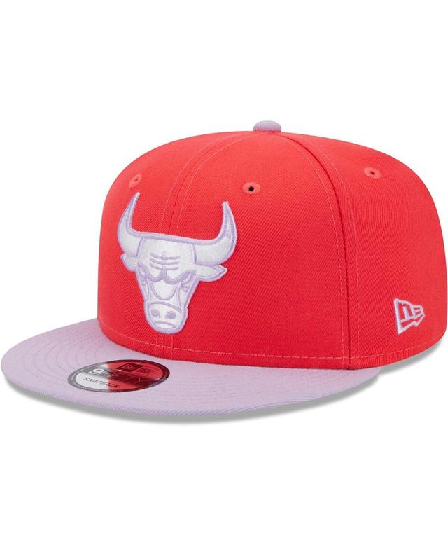 Mens New Era Red Chicago Bulls 2-Tone Color Pack 9FIFTY Snapback Hat - Red Product Image