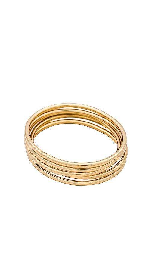 Dane Bangle Set in Gold Product Image