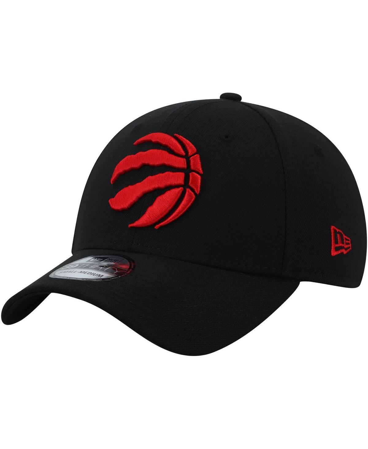 Mens New Era Black Toronto Raptors Team Classic 39THIRTY Flex Hat Product Image