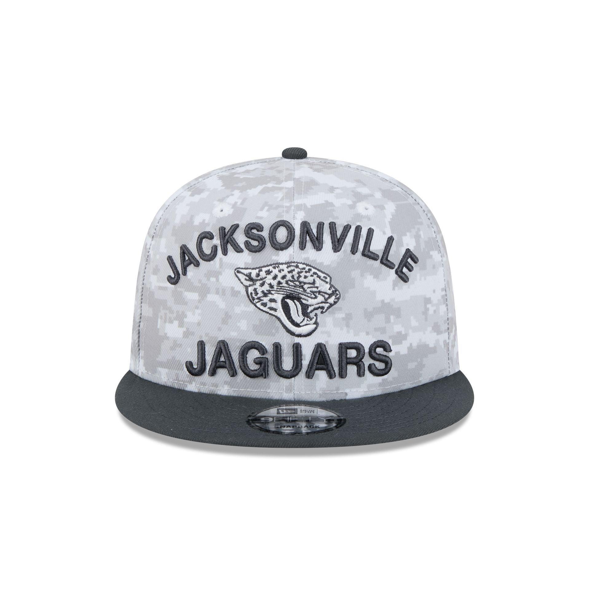 Jacksonville Jaguars 2024 Salute to Service 9FIFTY Snapback Hat Male Product Image