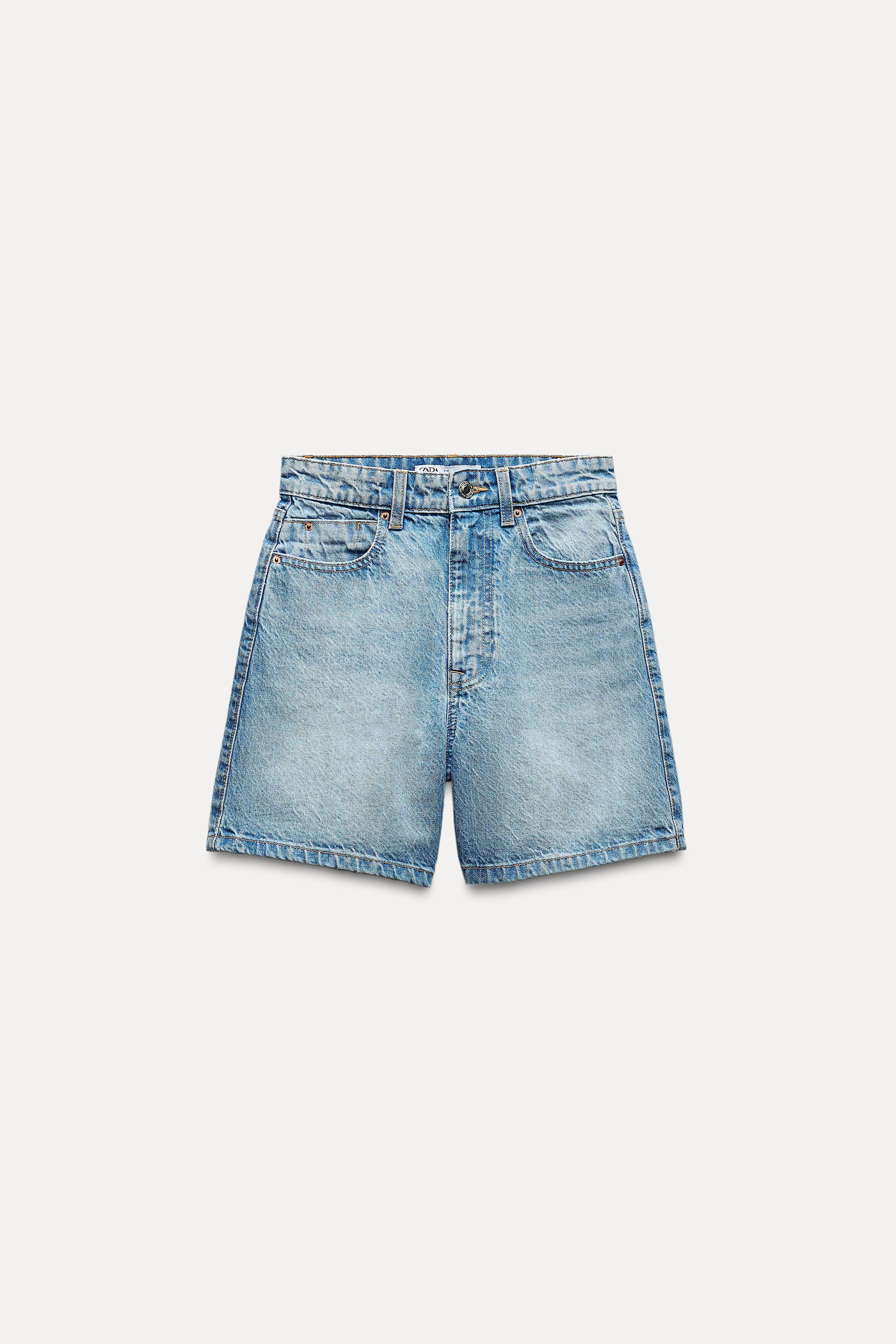 Z1975 HIGH-WAISTED MOM FIT SHORTS Product Image