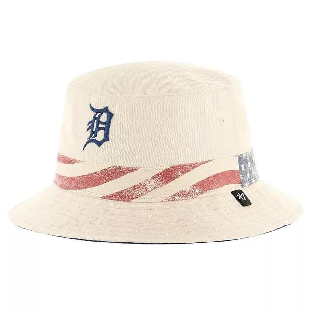 Mens 47 Khaki Detroit Tigers Glory Daze Bucket Hat Product Image