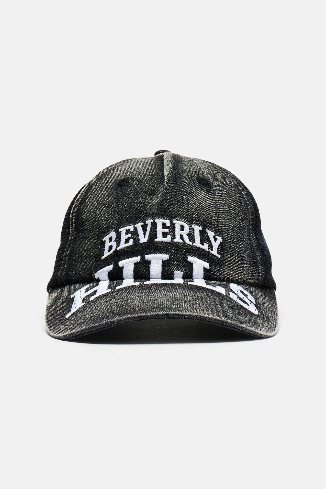 Beverly Hills Denim Snapback Hat - Denim Product Image