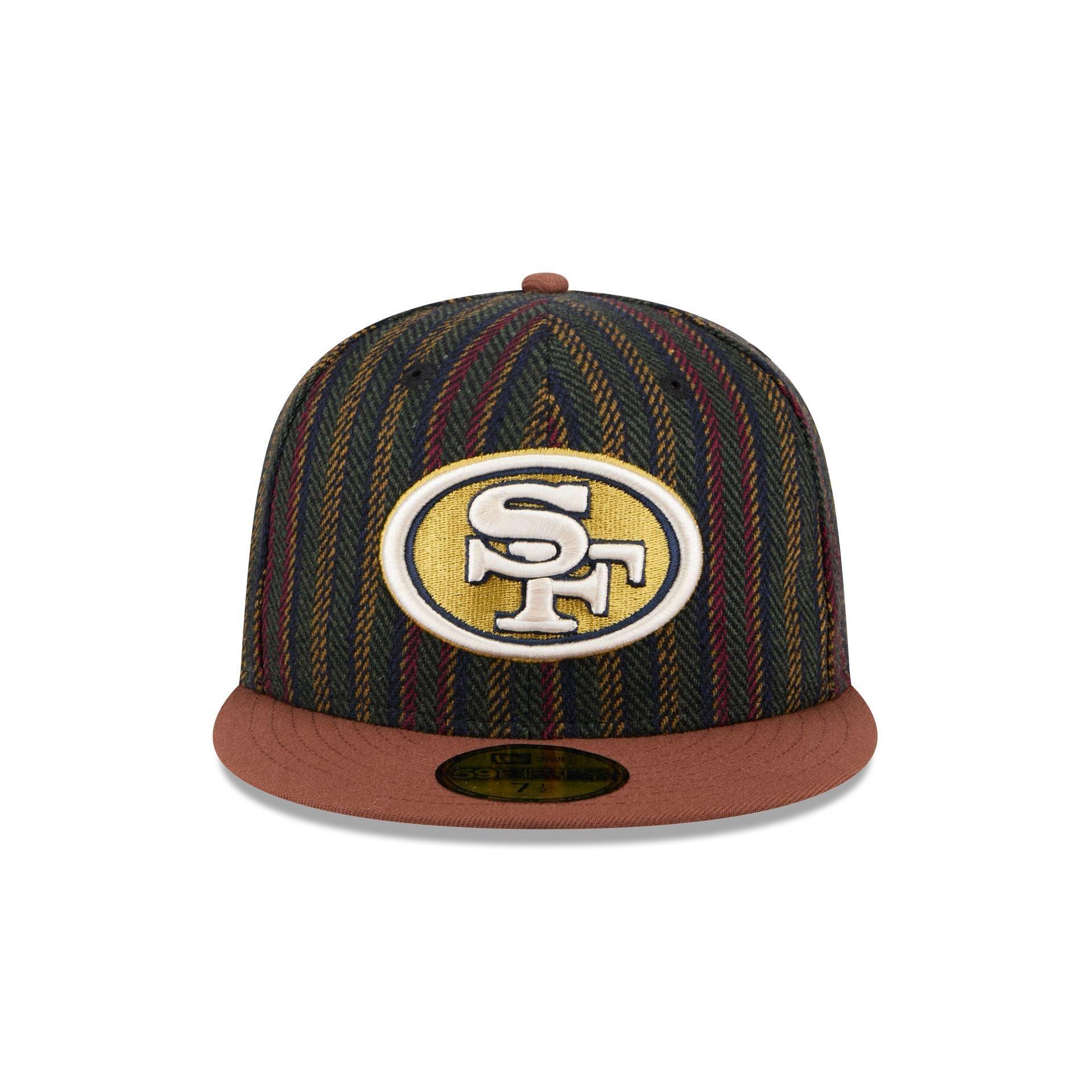 San Francisco 49ers Vintage Herringbone 59FIFTY Fitted Hat Male Product Image