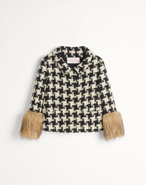 MACRO PIED DE POULE TWEED JACKET  Product Image