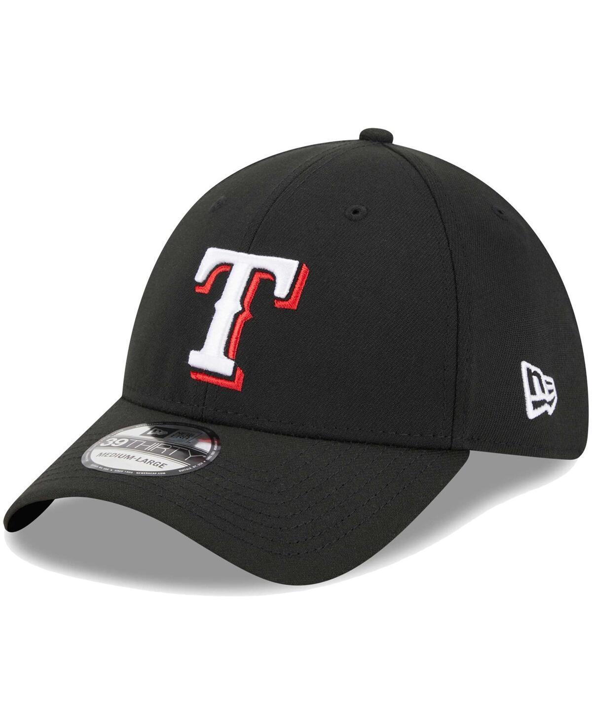 Mens New Era Texas Rangers Logo 39THIRTY Flex Hat Product Image