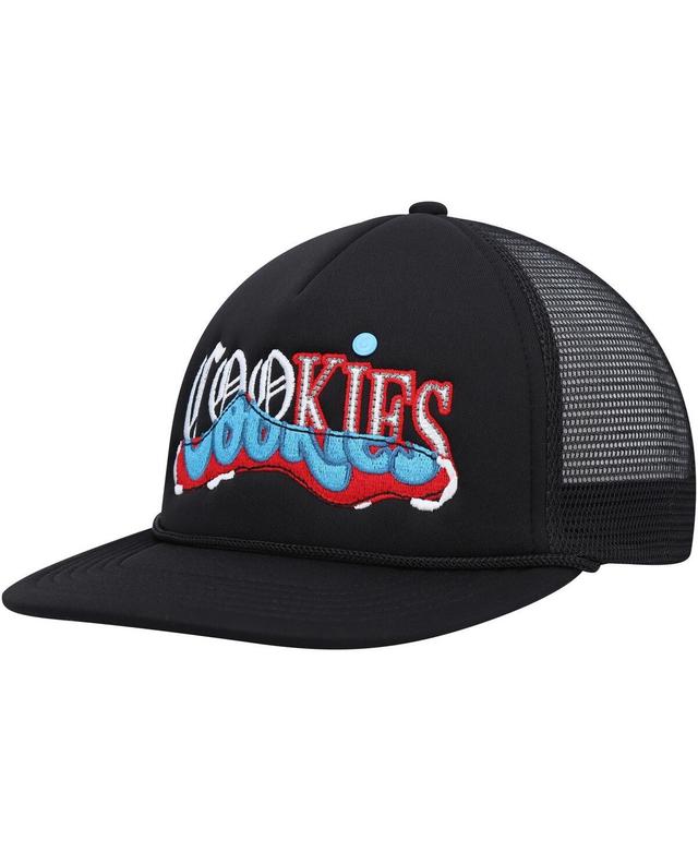 Mens Cookies Black Upper Echelon Trucker Snapback Hat Product Image