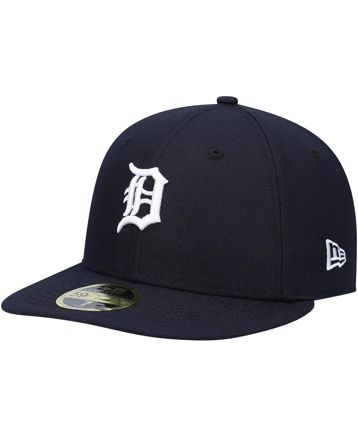 Mens New Era Detroit Tigers Authentic Collection On-Field Home Low Profile 59FIFTY Fitted Hat Blue Product Image