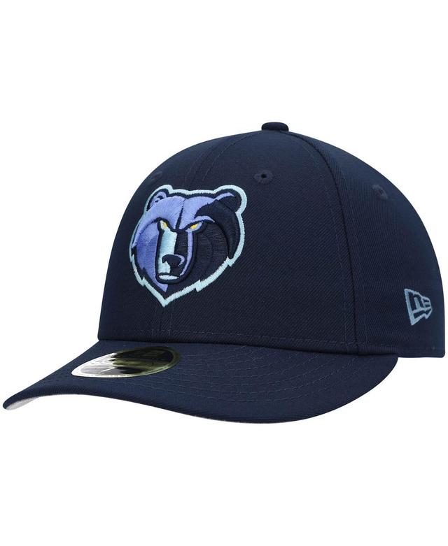 Mens New Era Navy Memphis Grizzlies Team Low Profile 59FIFTY Fitted Hat Product Image