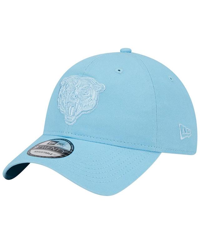 Men's New Era  Light Blue Chicago Bears Core Classic 2.0 Brights 9TWENTY Adjustable Hat Product Image