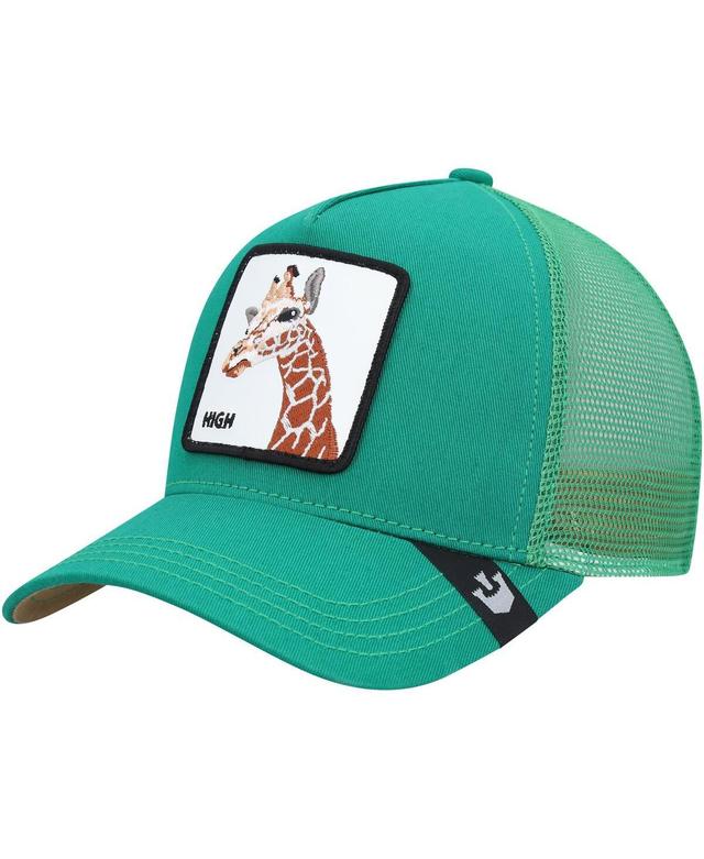 Mens Goorin Bros. Kelly Green The Giraffe Trucker Adjustable Hat Product Image