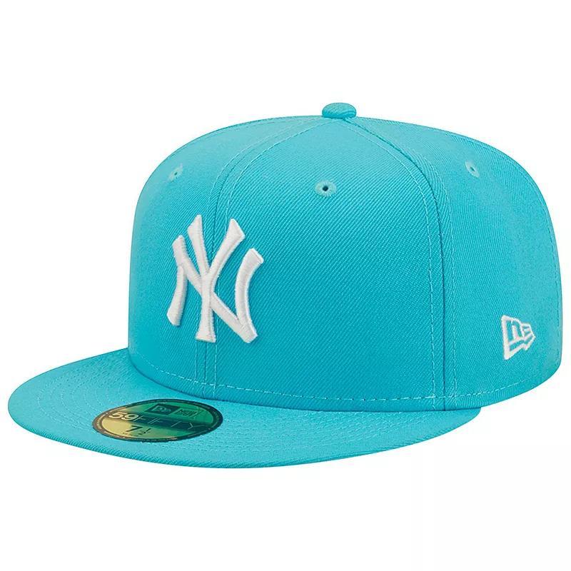 Mens New Era New York Yankees Vice Highlighter Logo 59FIFTY Fitted Hat Product Image