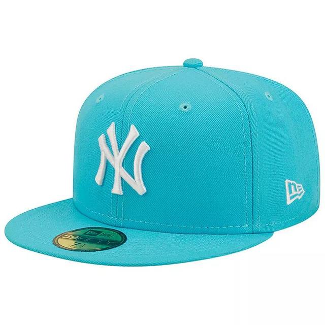 Mens New Era New York Yankees Vice Highlighter Logo 59FIFTY Fitted Hat Product Image