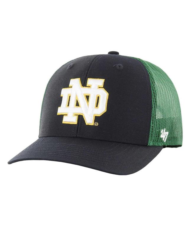 47 Brand Mens Navy Notre Dame Fighting Irish Trucker Adjustable Hat - Navy Product Image