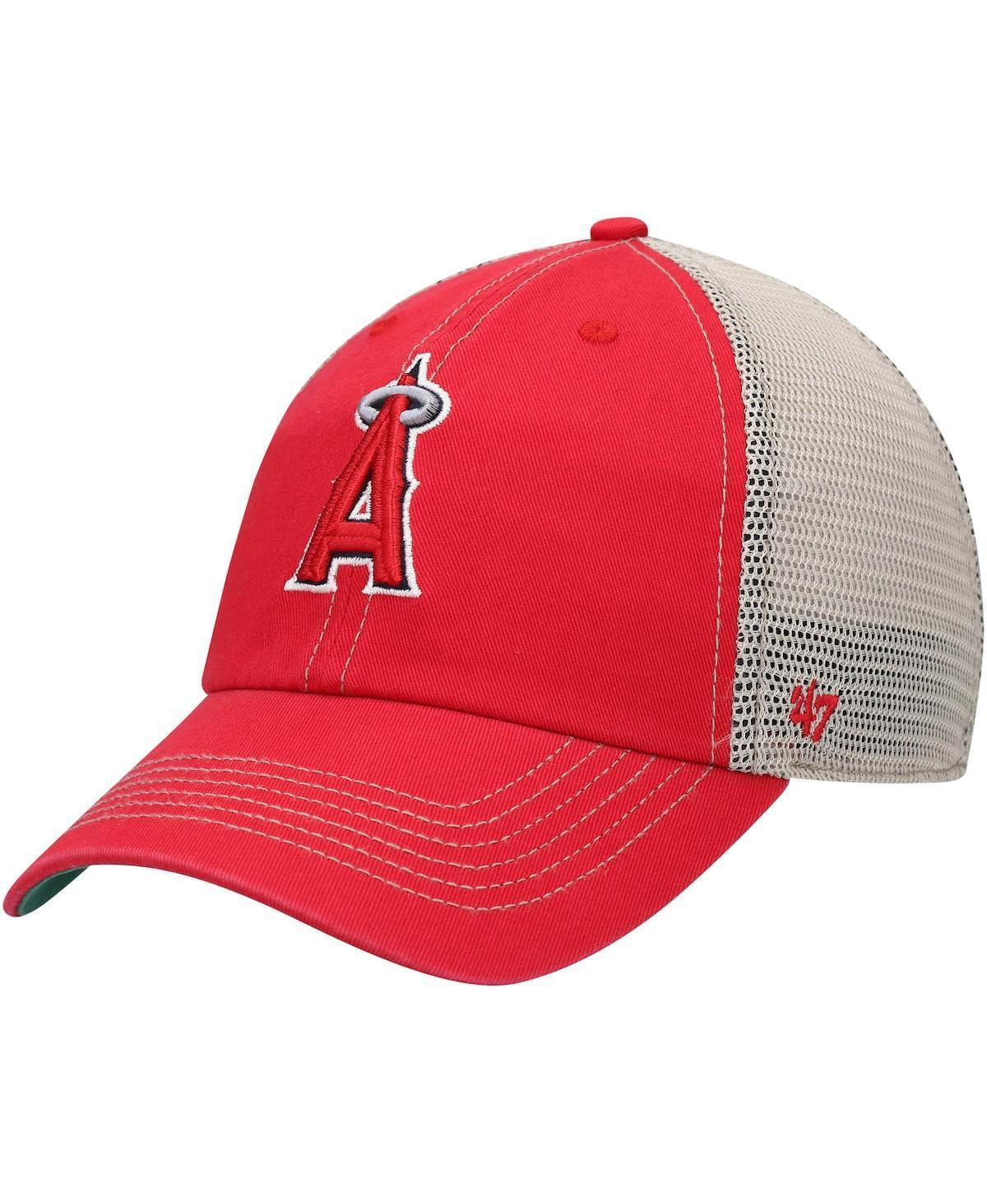 Mens 47 Los Angeles Angels Trawler Clean Up Trucker Snapback Hat Product Image