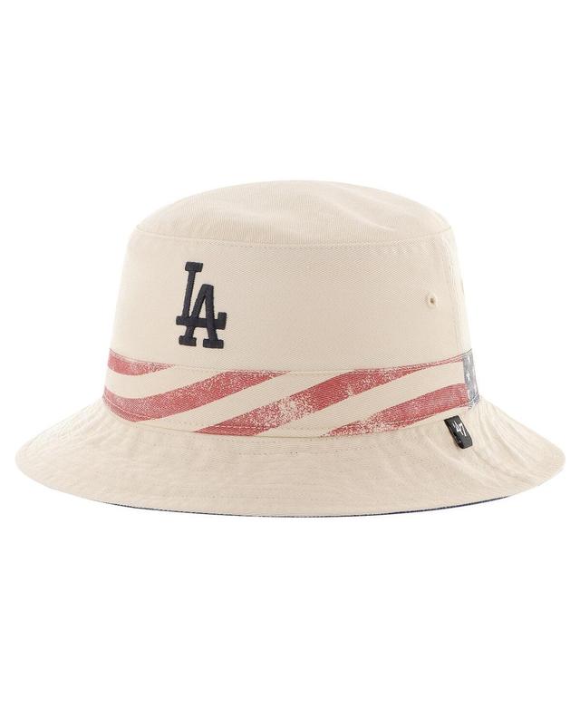 47 Brand Mens Khaki Los Angeles Dodgers Glory Daze Bucket Hat Product Image