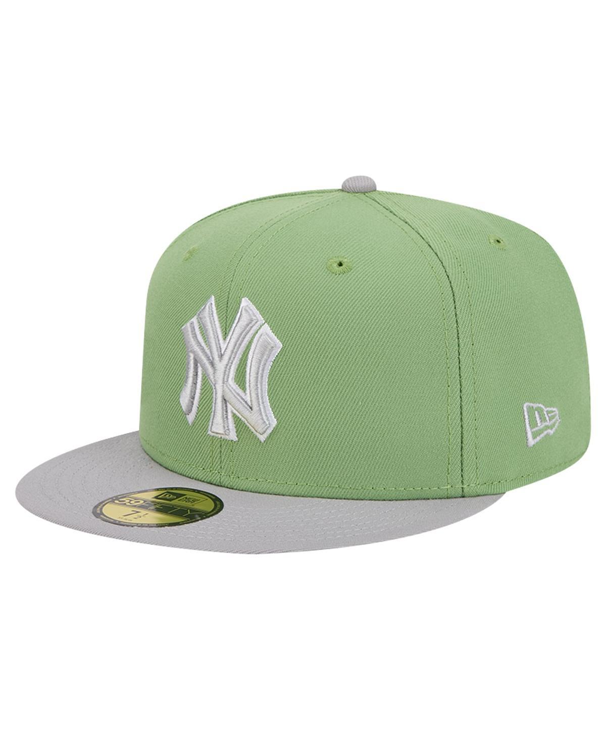 New Era Mens New York Yankees Two-Tone Color Pack 59FIFTY Fitted Hat - Khaki Product Image