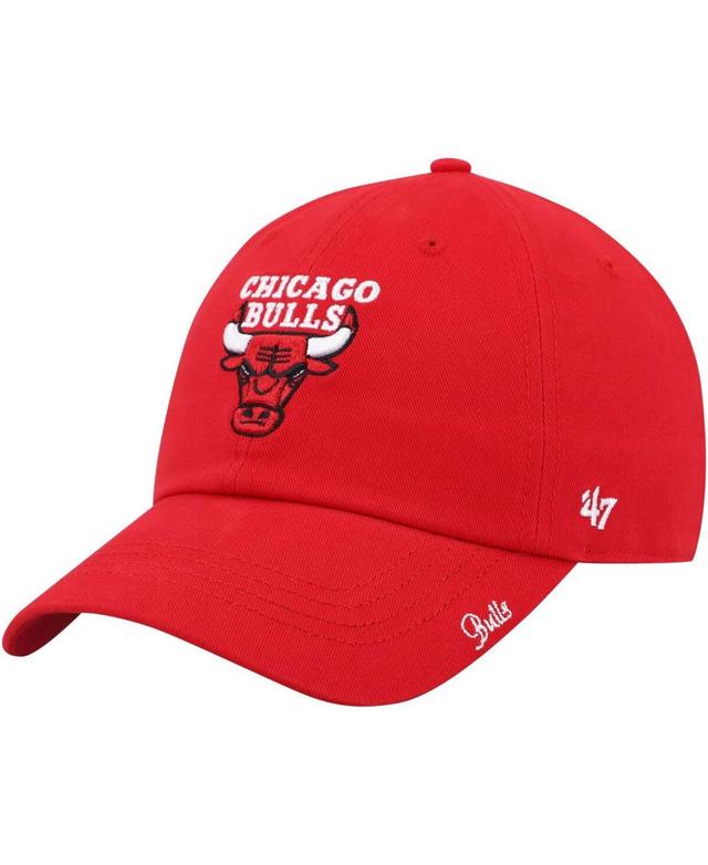 Mens Mitchell & Ness Red Philadelphia 76ers MVP Team Script 2.0 Stretch-Snapback Hat Product Image