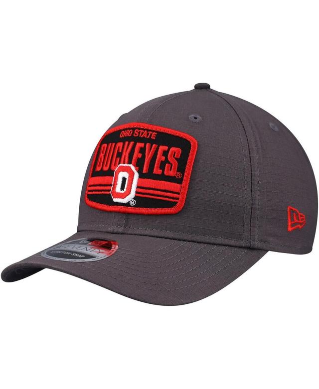 New Era Mens Charcoal Ohio State Buckeyes Team Elevated 9SEVENTY Adjustable Hat Product Image