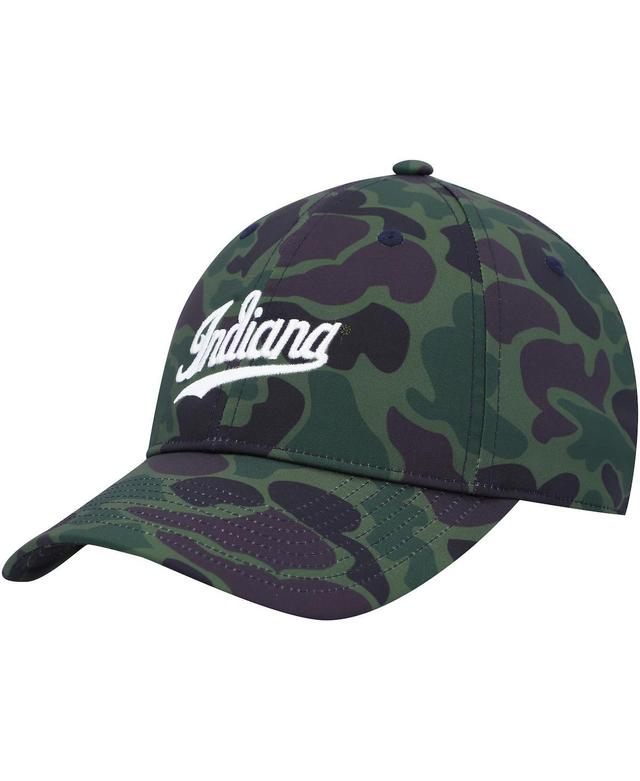 Mens adidas Camo Indiana Hoosiers Military Appreciation Slouch Primegreen Adjustable Hat Product Image